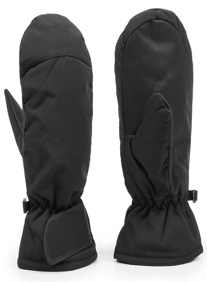 Vikodah Winter Cold Weather Mittens Warm Water-proof Sherpa Fleece Lined Ski-Gloves for Women Men S/M - Image 1